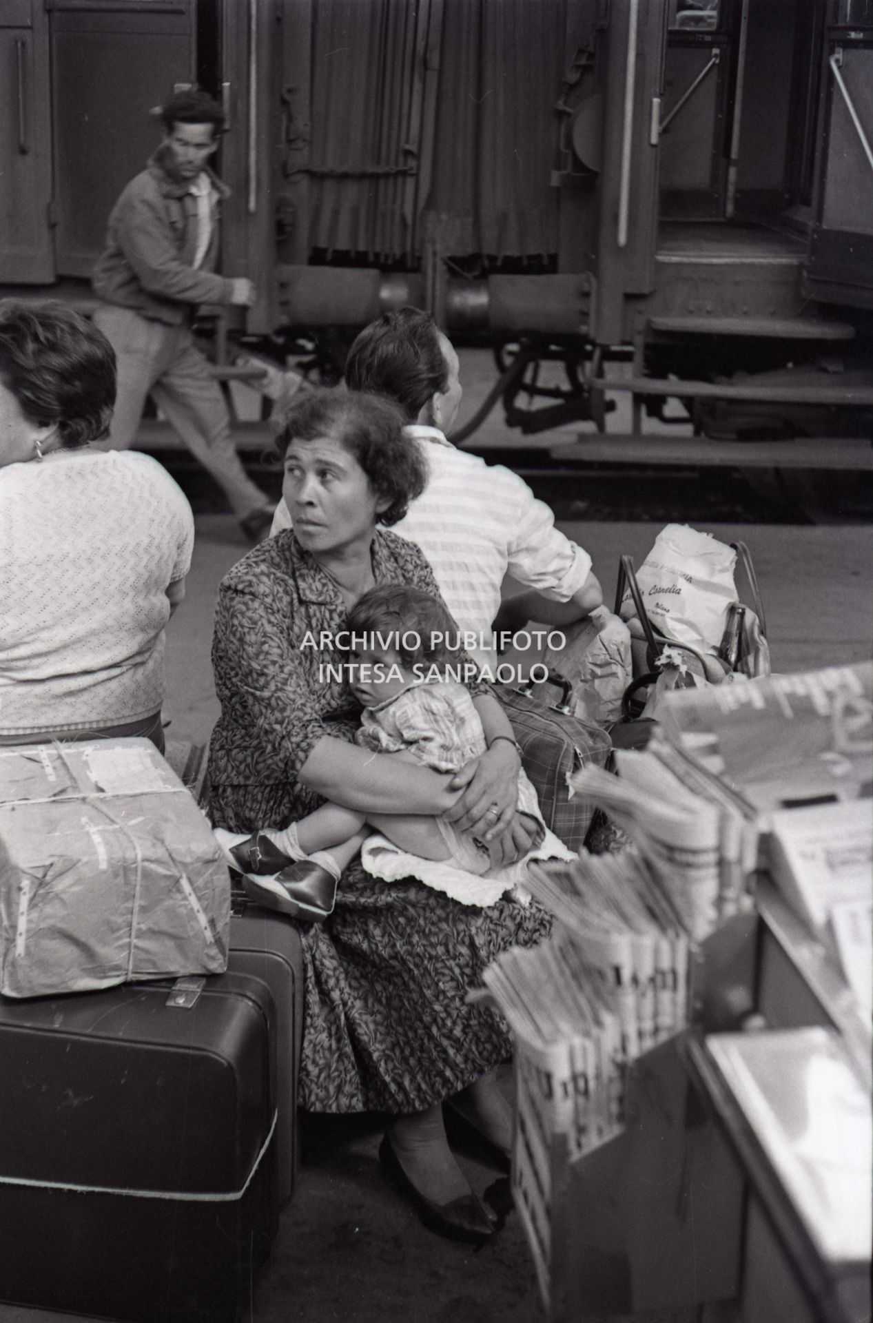 Immigrati dal Sud Italia alla Stazione Centrale di Milano