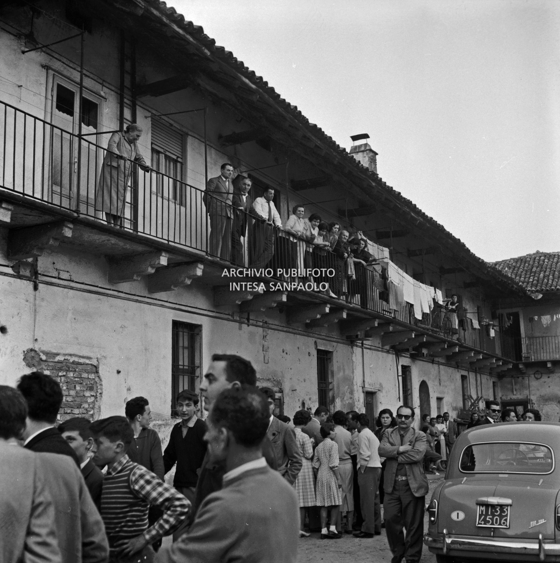 Sfrattati della Cascina Colombara in via Gallarate a Milano