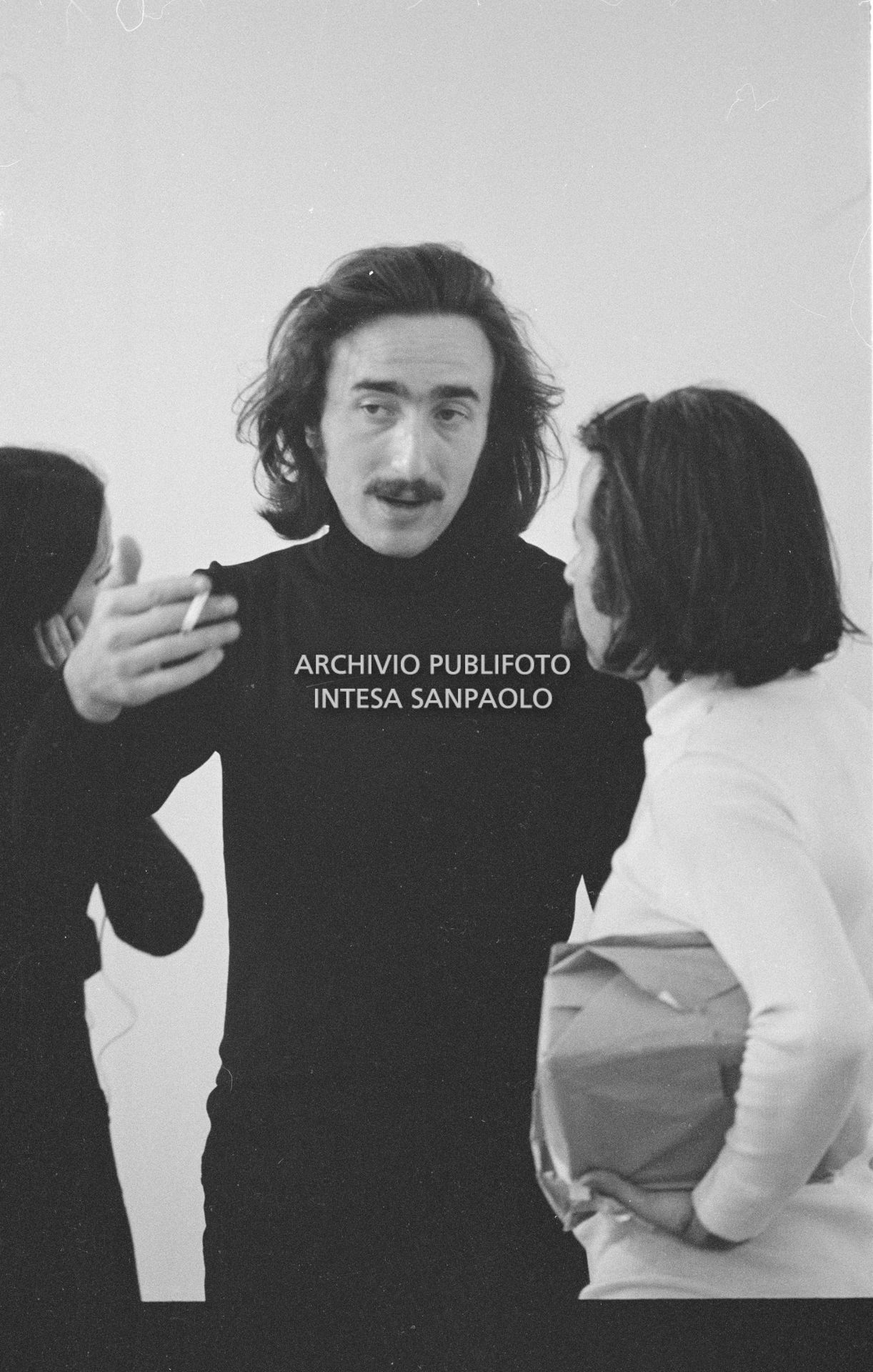 Gino De Dominicis ritratto alla XXXVI Biennale internazionale d'arte di Venezia