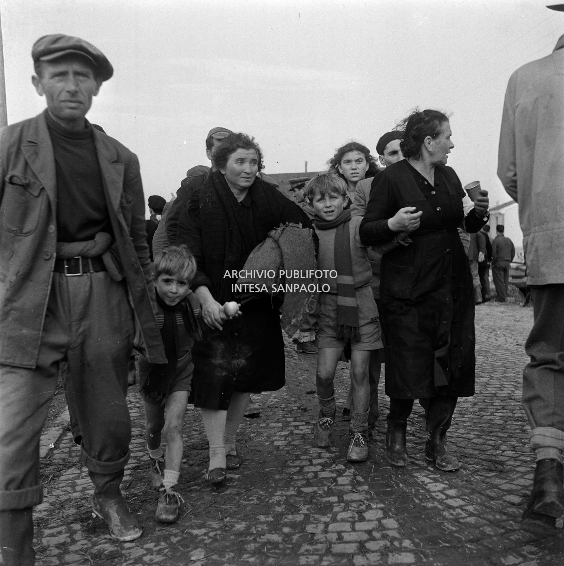 Alluvionati a Corbola, nel Polesine