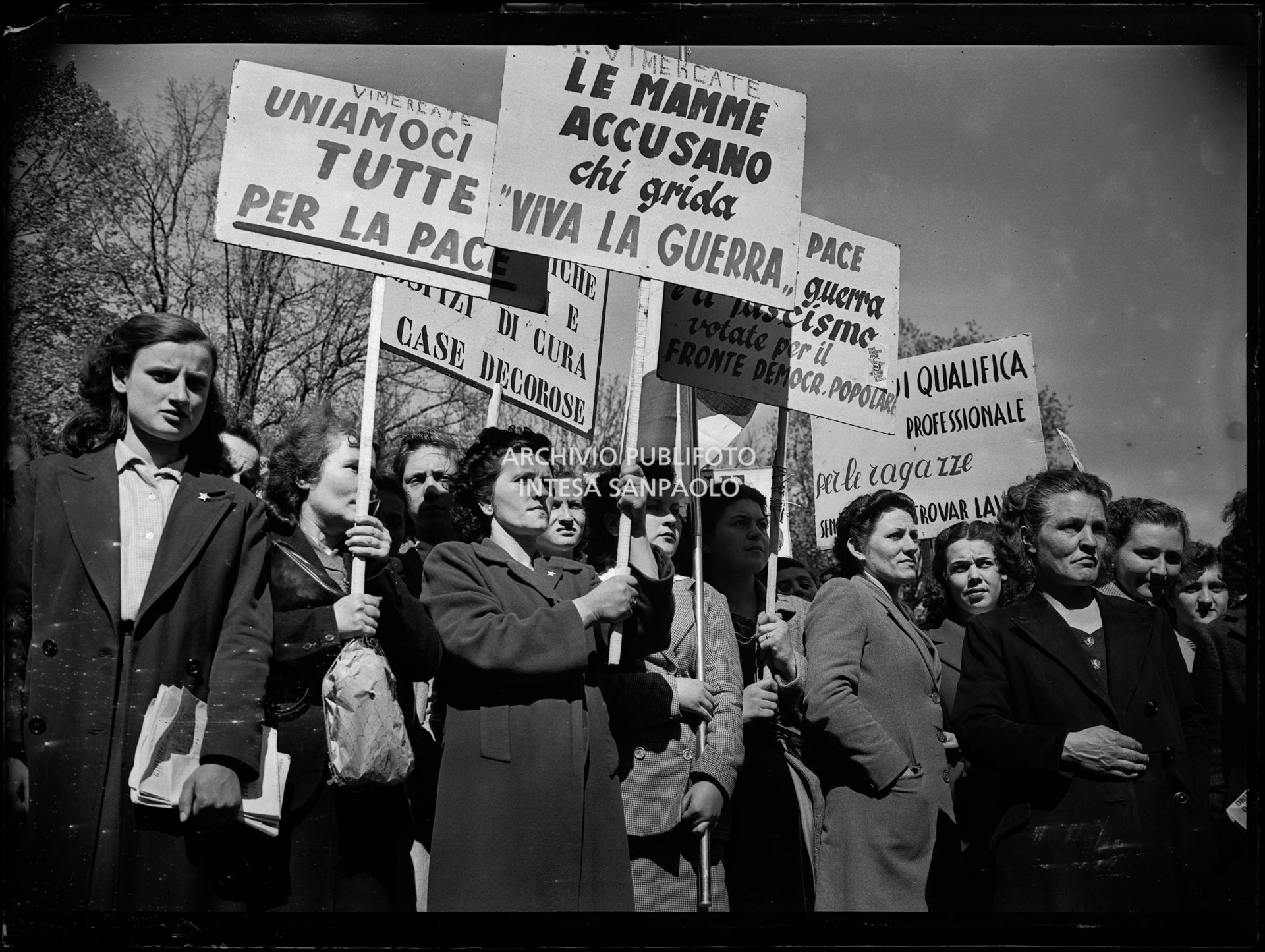 Corteo delle donne per la pace
