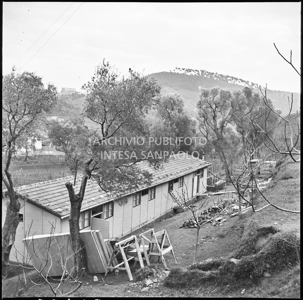 Scorcio esterno di un nuovo capannone dello stabilimento Belsana<br>26715