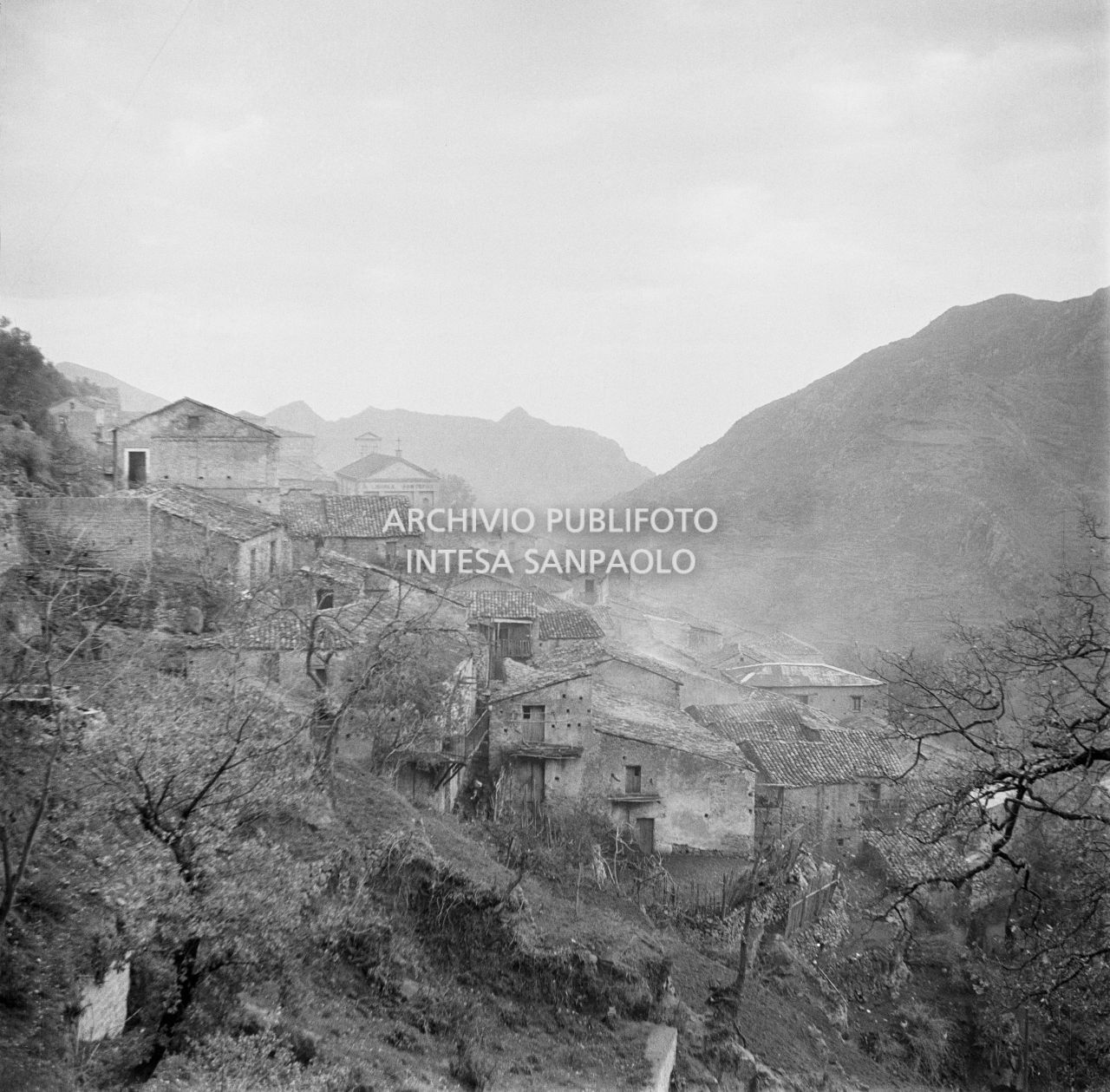 Africo, vista del paese