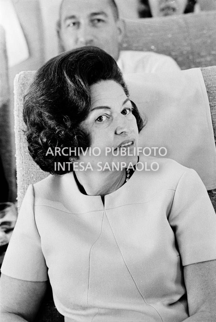 Claudia Alta Taylor Johnson, detta Lady Bird, moglie del presidente degli Stati Uniti d'America Lyndon B. Johnson<br>727034/71