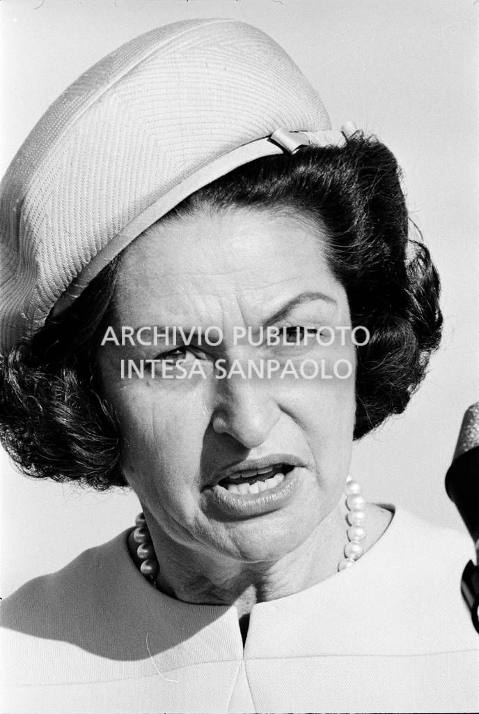 Claudia Alta Taylor Johnson, detta Lady Bird, moglie del presidente degli Stati Uniti d'America Lyndon B. Johnson<br>727034/99