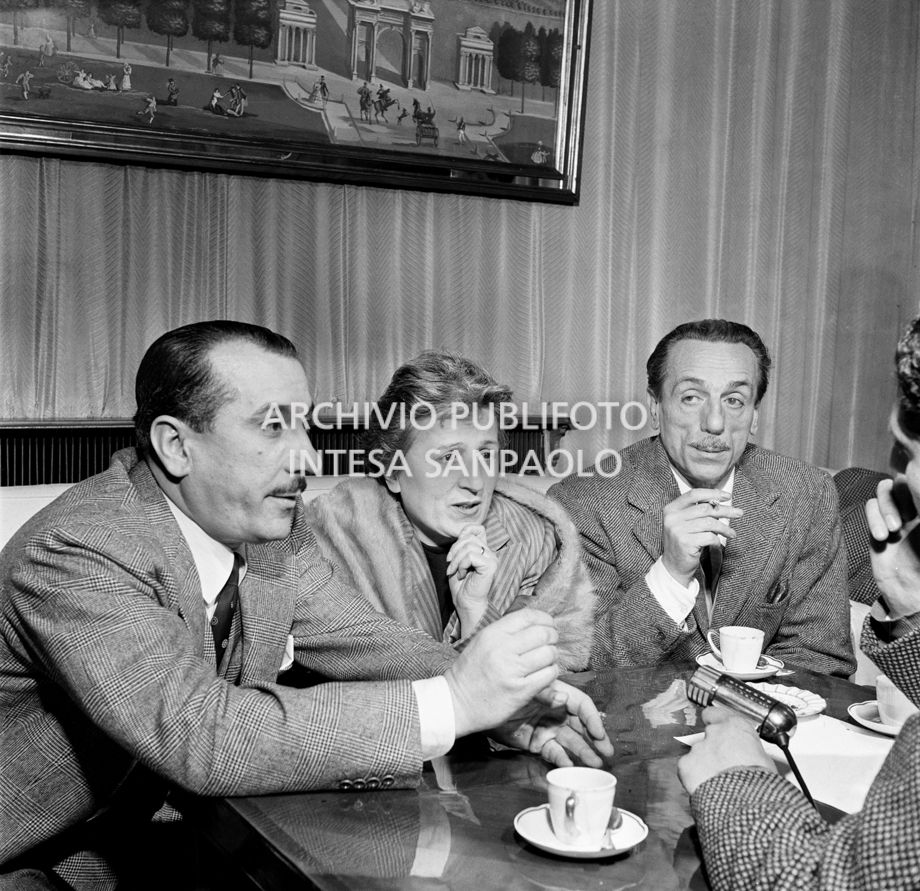 Peppino, Titina ed Eduardo De Filippo<br>123172