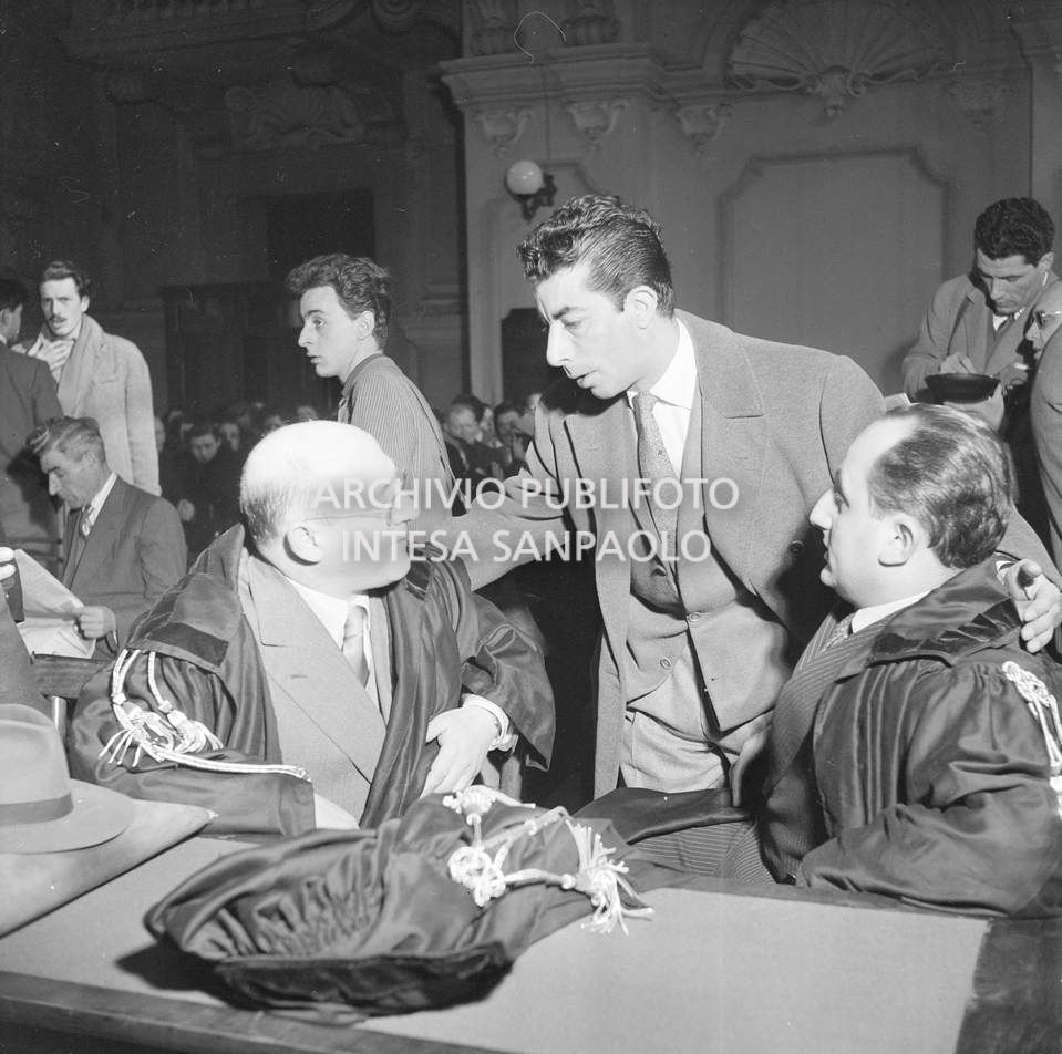 Avvocati al processo a Caterina Fort in Corte d'Assise a Bologna