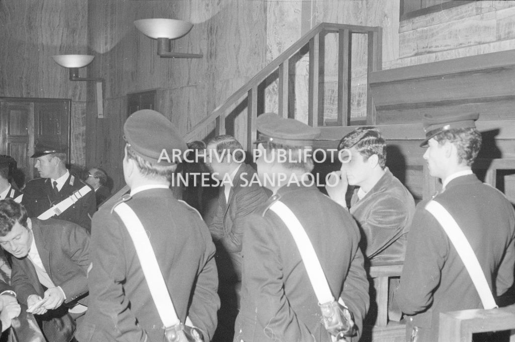 Donato Lopez, al processo in appello, in cui è imputato insieme agli altri membri della banda Cavallero, al tribunale di Milano