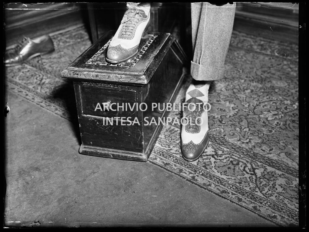 Scarpe da uomo stringate, bicolore