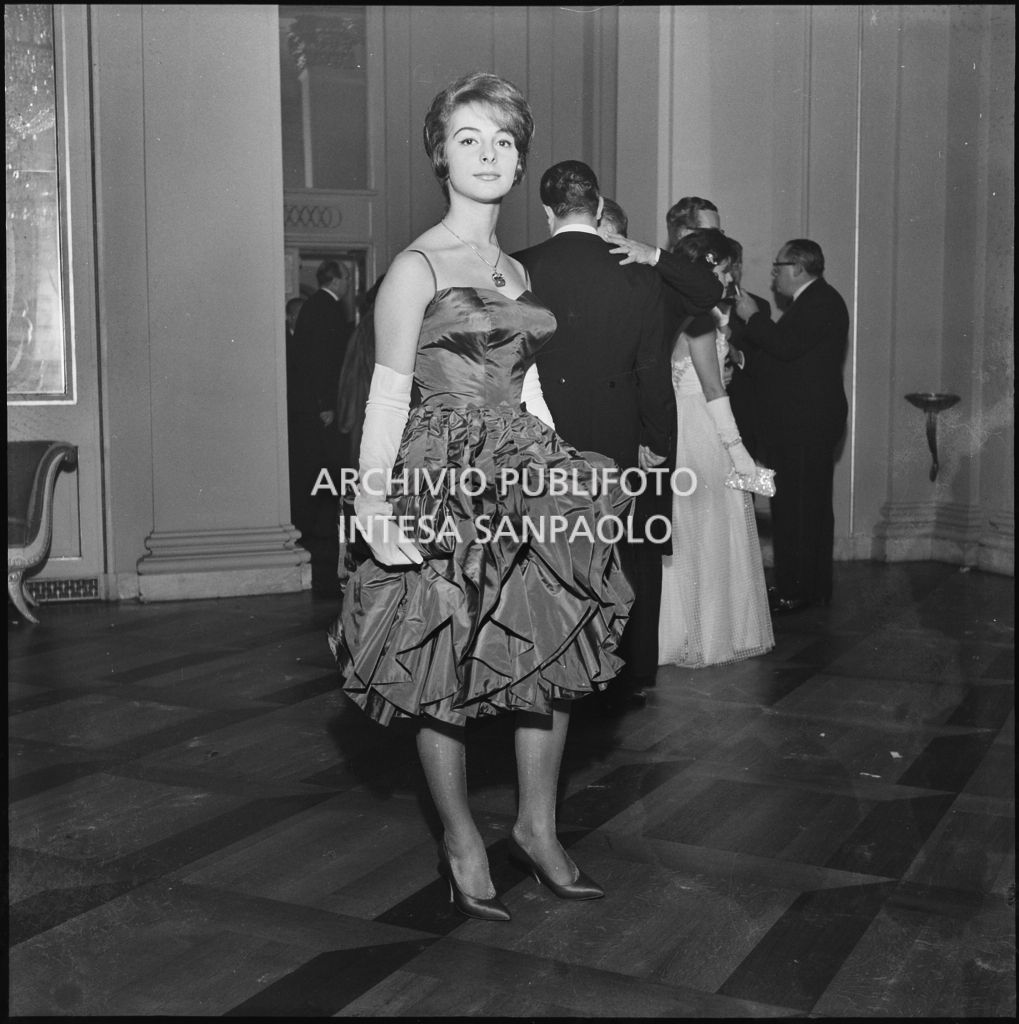 Inaugurazione della stagione lirica 1960-1961 del Teatro alla Scala con l'opera "Poliuto" di Gaetano Donizetti, diretta da Antonino Votto con la regia di Herbert Graf