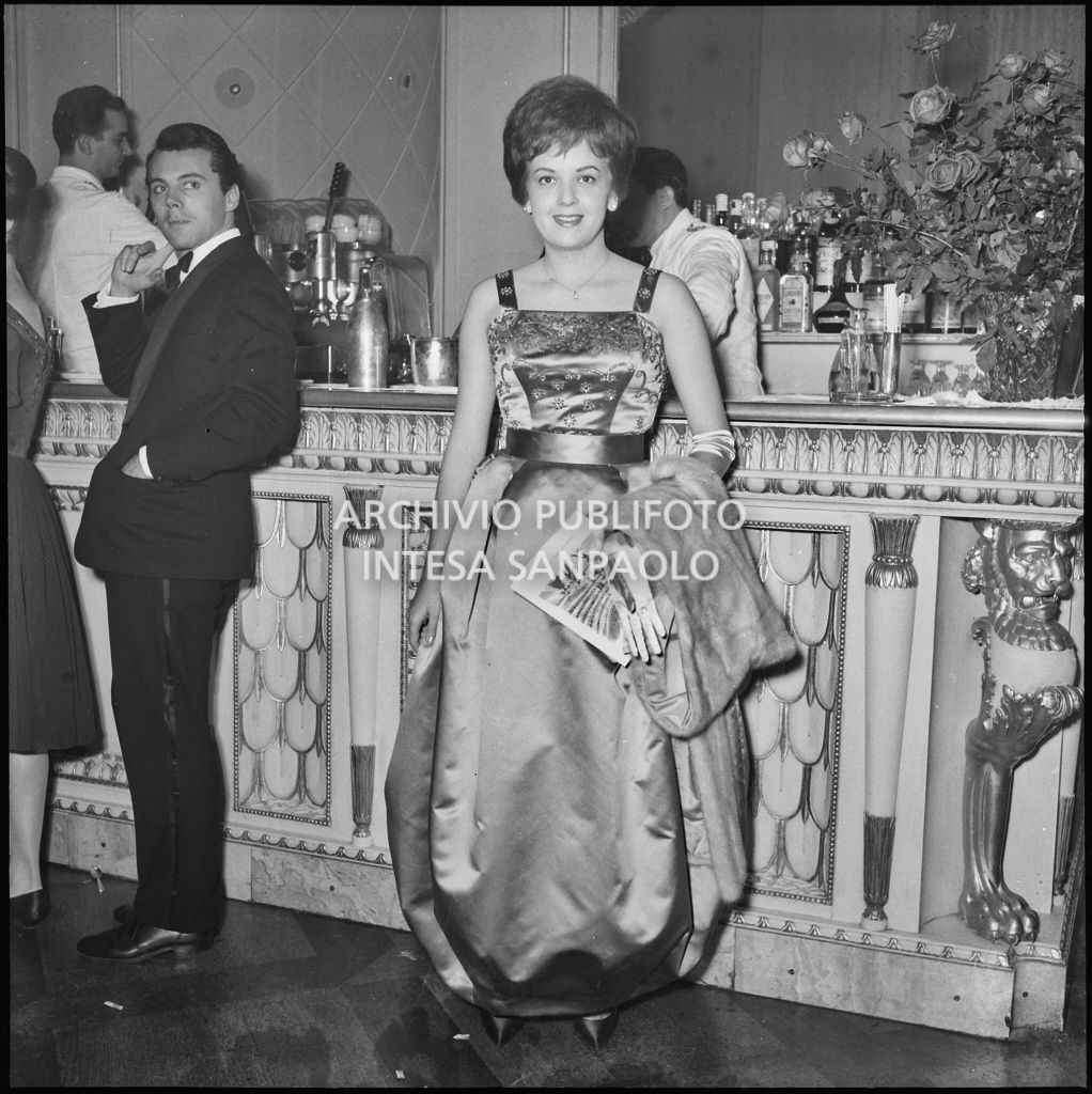 Inaugurazione della stagione lirica 1960-1961 del Teatro alla Scala con l'opera "Poliuto" di Gaetano Donizetti, diretta da Antonino Votto con la regia di Herbert Graf