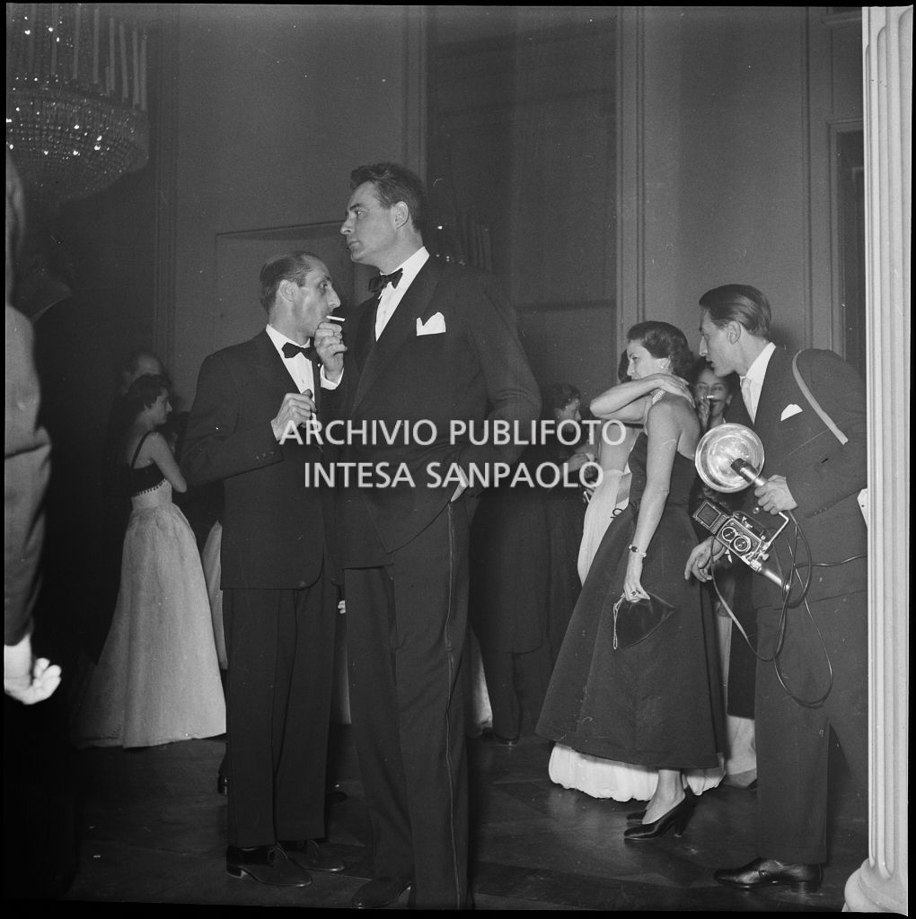 Inaugurazione della stagione lirica 1952-1953 del Teatro alla Scala con l'opera "Macbeth" di Giuseppe Verdi diretta da Victor de Sabata, con la regia di Carl Ebert