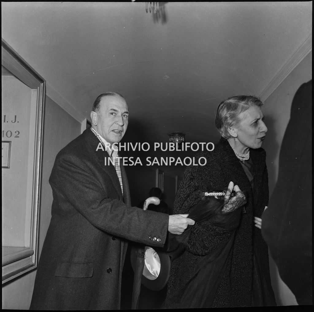 Inaugurazione della stagione lirica 1952-1953 del Teatro alla Scala con l'opera "Macbeth" di Giuseppe Verdi diretta da Victor de Sabata, con la regia di Carl Ebert