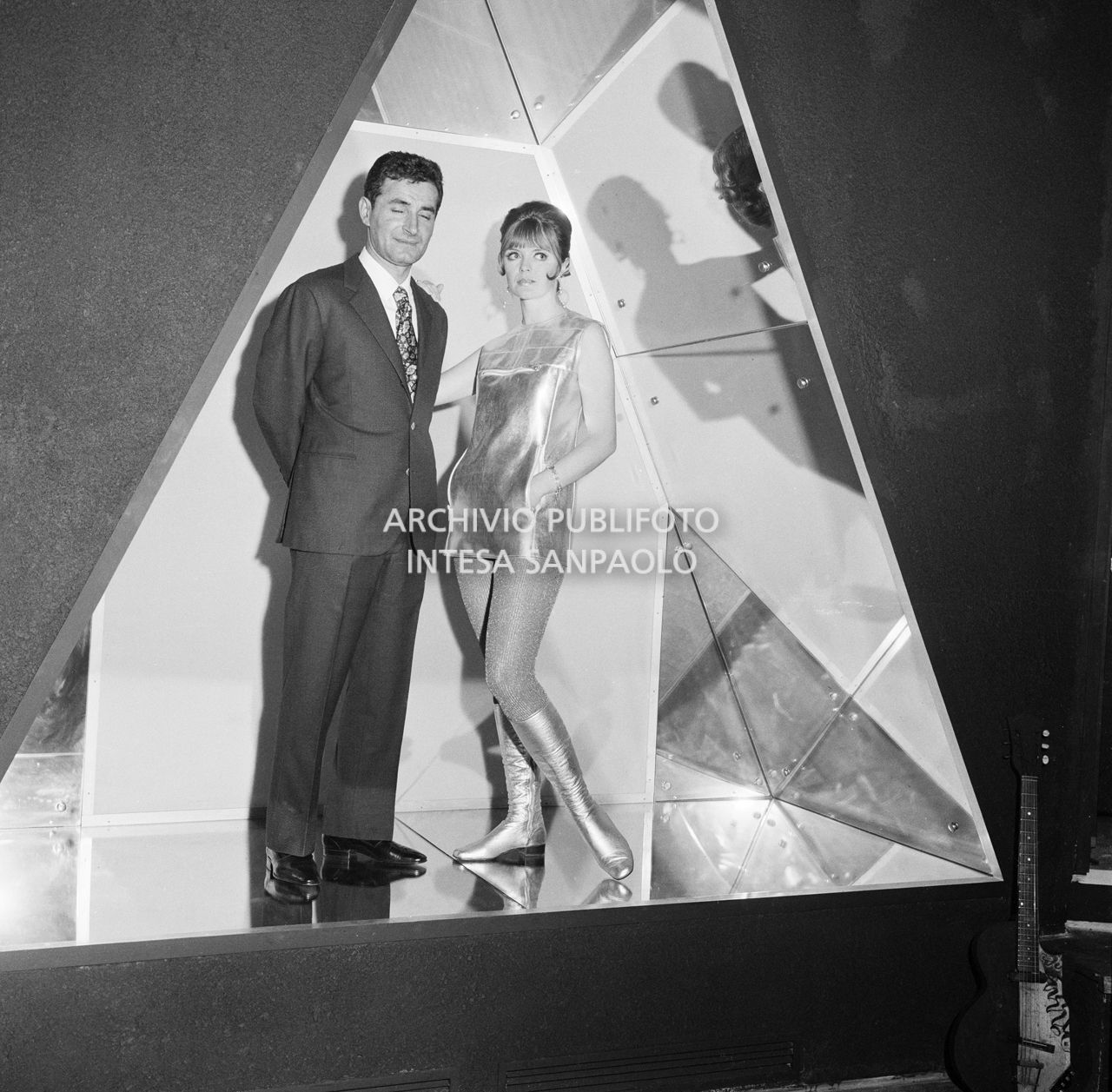 Una delle prime serate di apertura del night club Voom-Voom di Milano