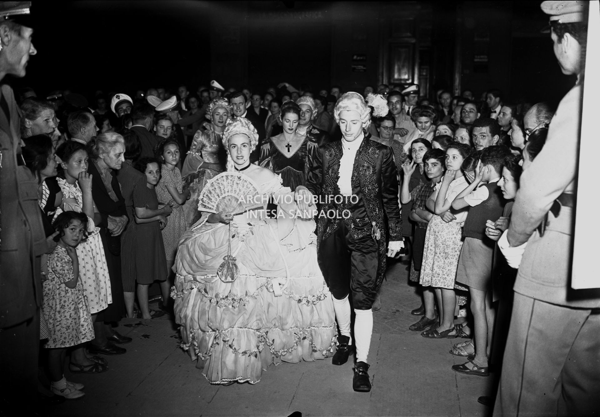 Sfilata di modelli a Palazzo Strozzi a Firenze