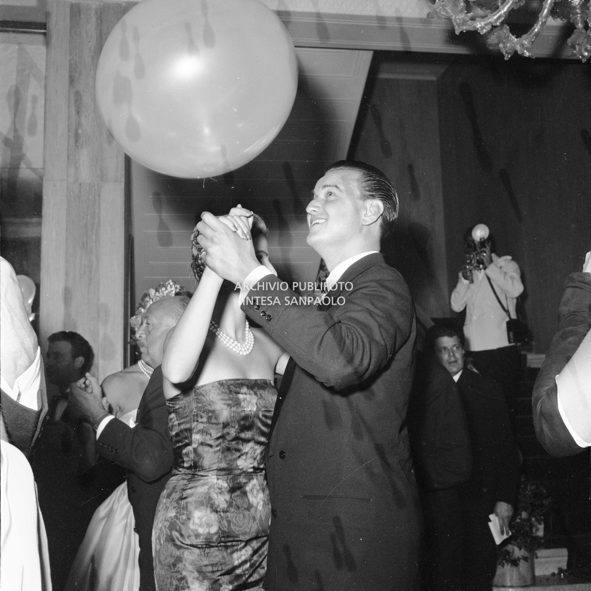 Ricevimento organizzato da Elsa Maxwell in onore di Maria Callas