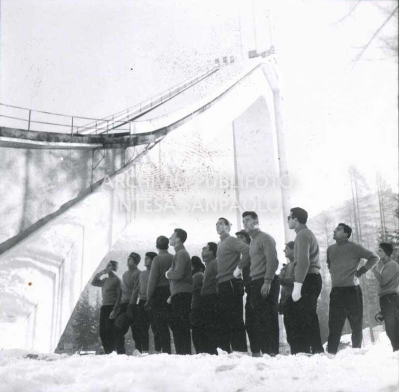 Atleti italiani alla base del nuovo trampolino Italia