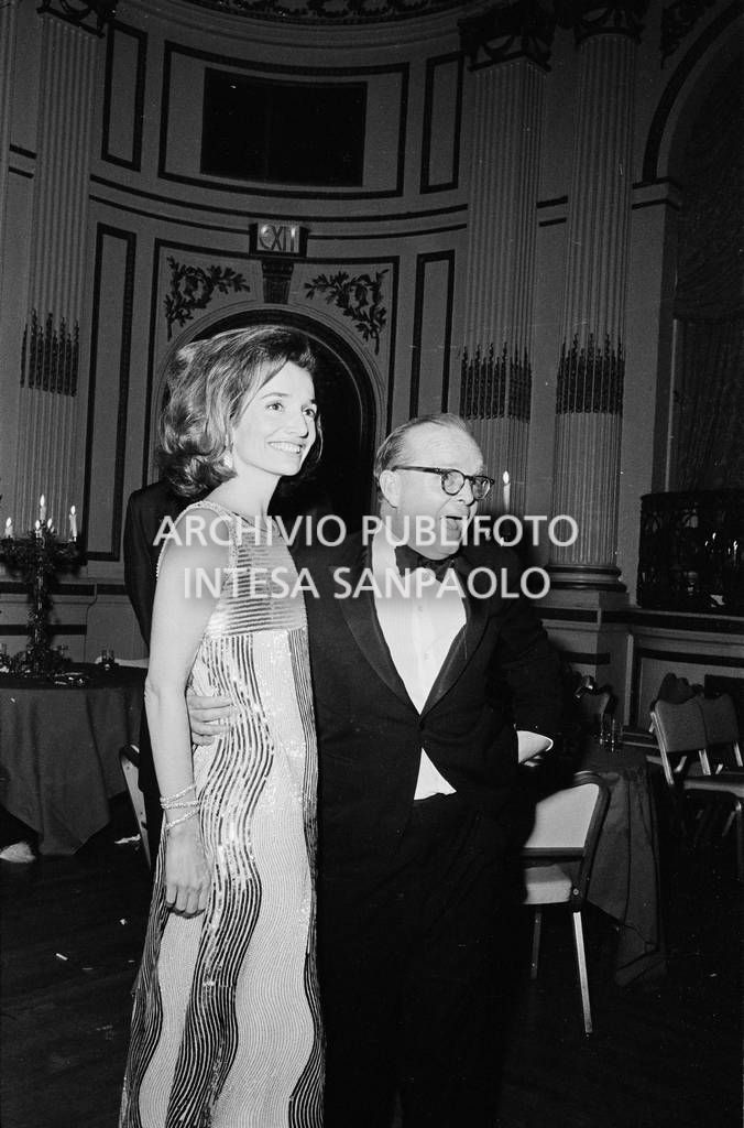 Lee Radzwill e Truman Capote al "Black and White Ball"