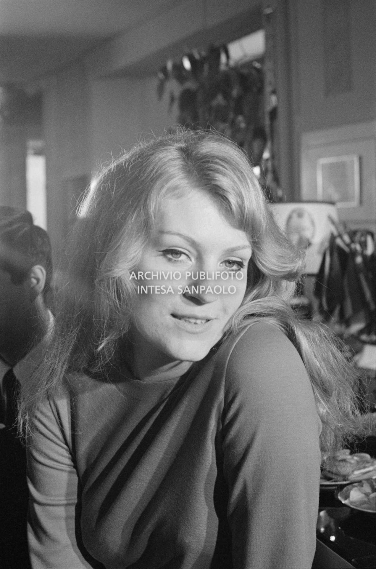 Primo piano di Anna German alla Terrazza Martini di Milano