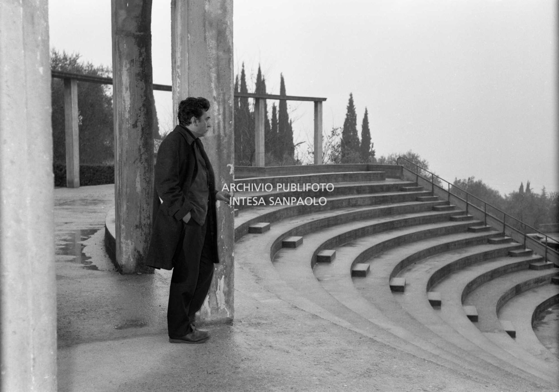 Luciano Bianciardi al Vittoriale degli italiani