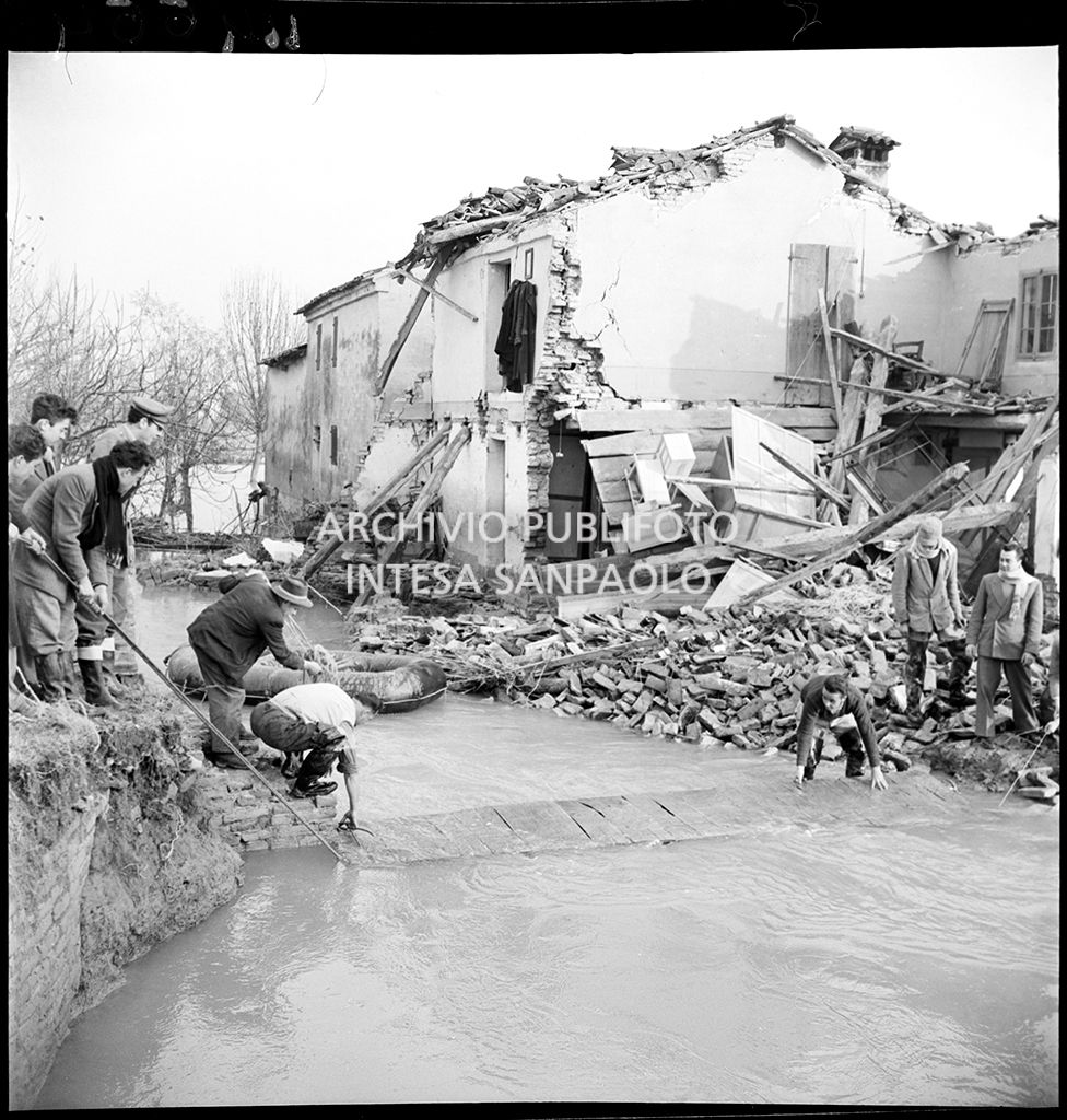 Alluvione nel Polesine: la frazione di Sant'Apollinare (Rovigo)