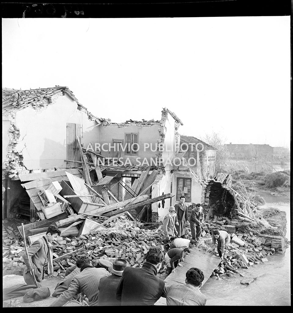 Alluvione nel Polesine: la frazione di Sant'Apollinare (Rovigo)