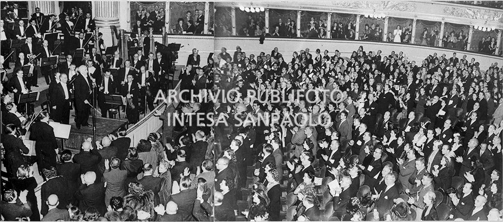Inaugurazione Teatro alla Scala, I concerto di Arturo Toscanini