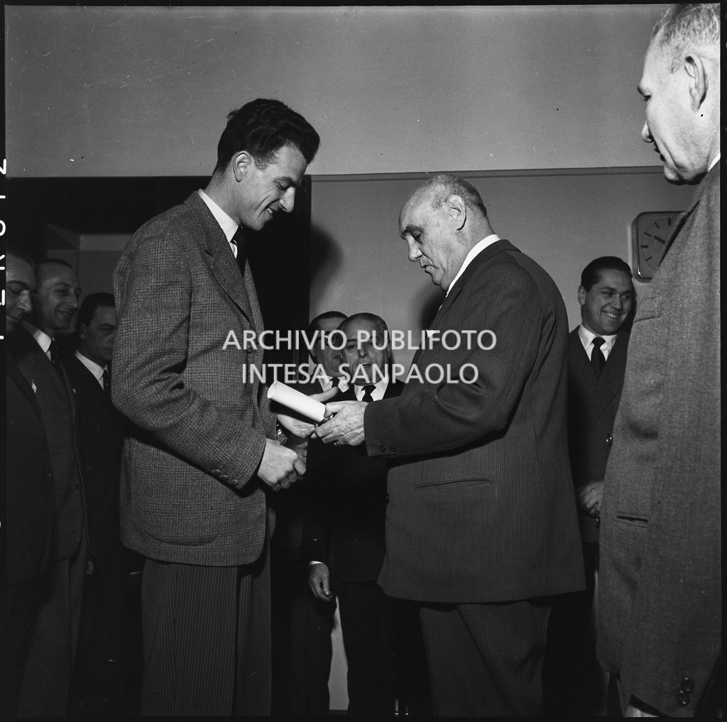Il prefetto Cappa in visita presso la sede de La Fondiaria<br>196037