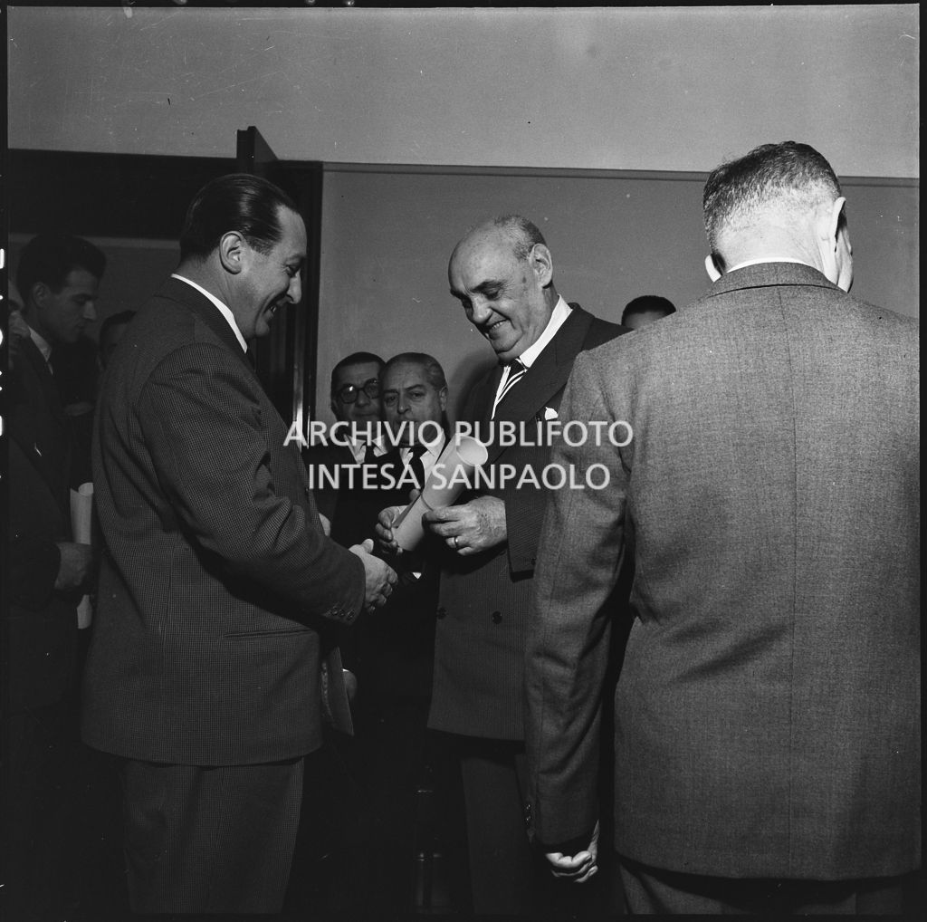 Il prefetto Cappa in visita presso la sede de La Fondiaria<br>196039