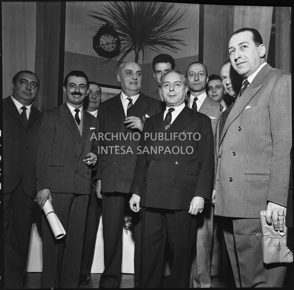 Il prefetto Cappa in visita presso la sede de La Fondiaria<br>196058