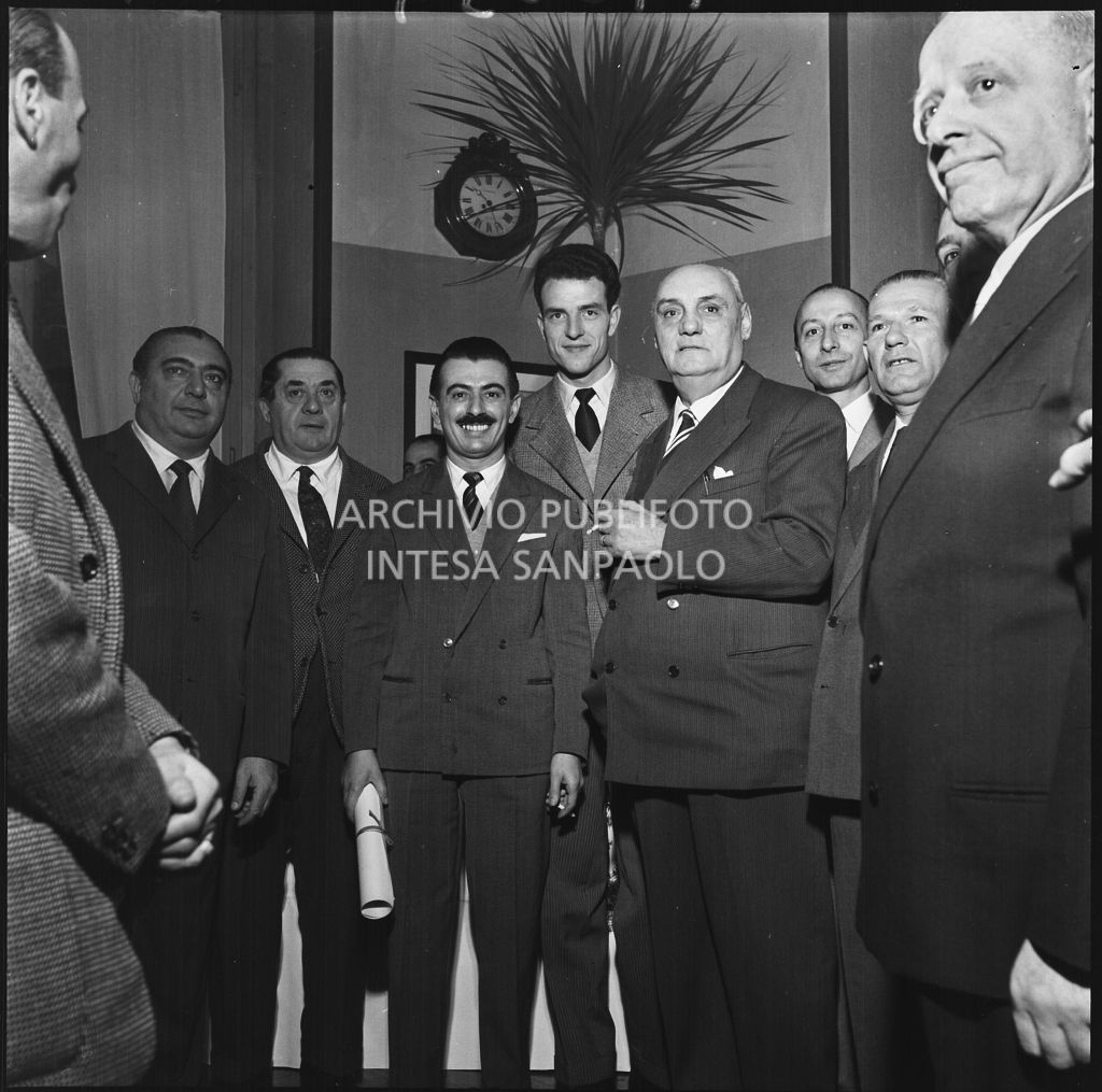 Il prefetto Cappa in visita presso la sede de La Fondiaria<br>196059