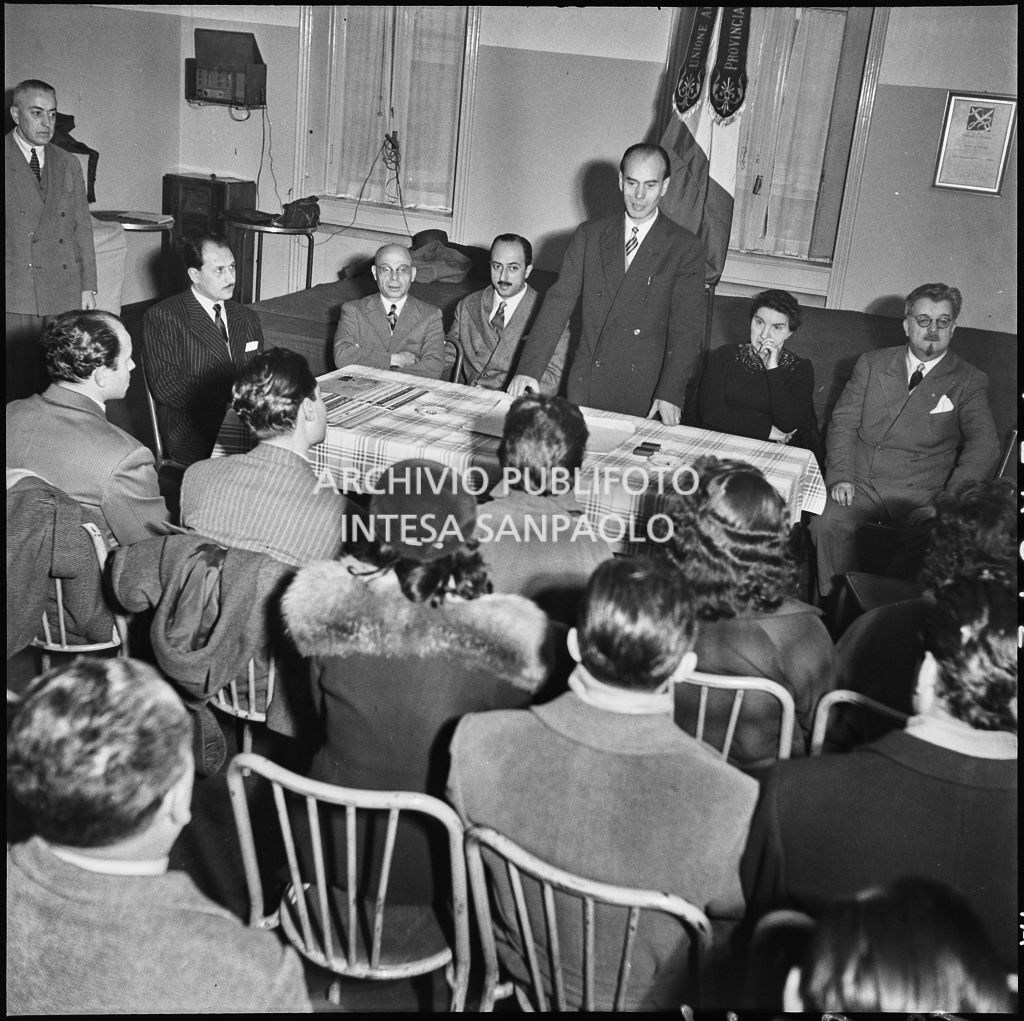 Cerimonia di premiazione presso l'Unione Artigiani a Milano<br>196283