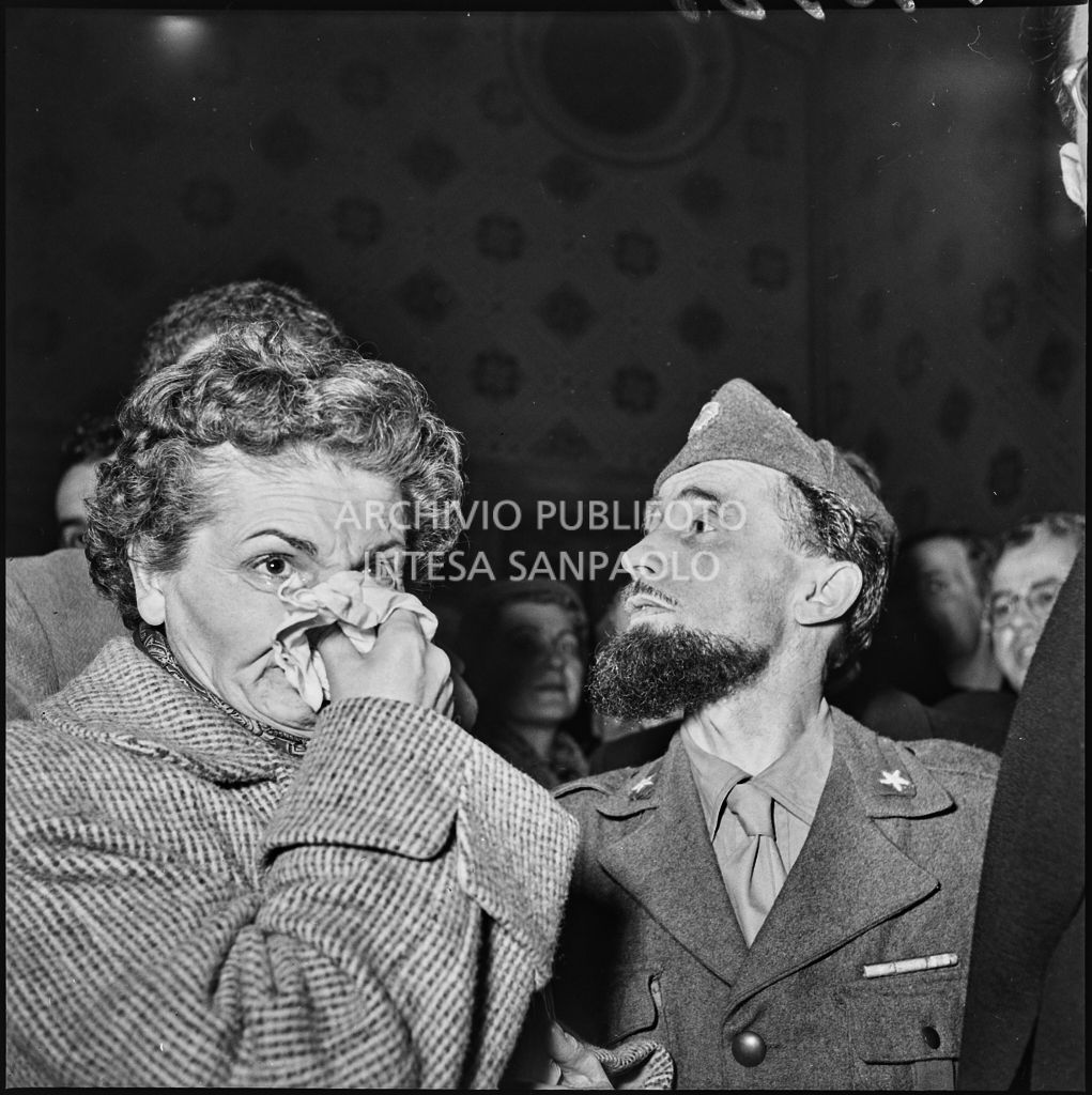 Padre Brevi al rientro dall'Unione Sovietica<br>196538