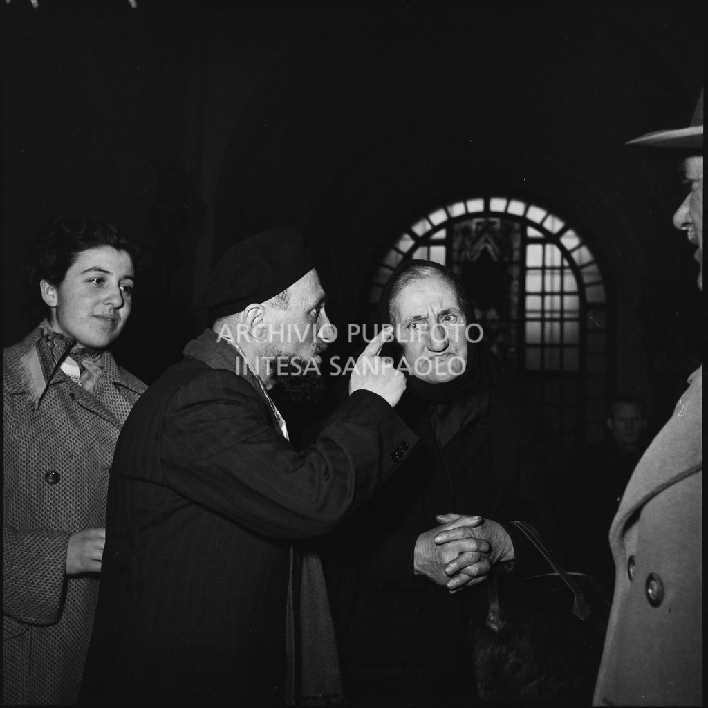 Un ex prigioniero italiano al rientro dall'Unione Sovietica<br>196547