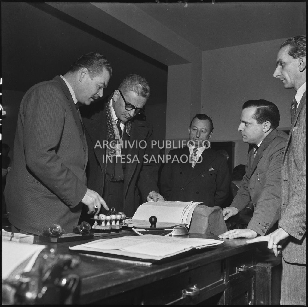 L'onorevole Mario Dosi in visita all'Unione Artigiani di Milano<br>201172