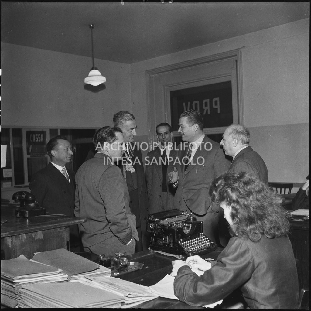 L'onorevole Mario Dosi in visita all'Unione Artigiani di Milano<br>201174