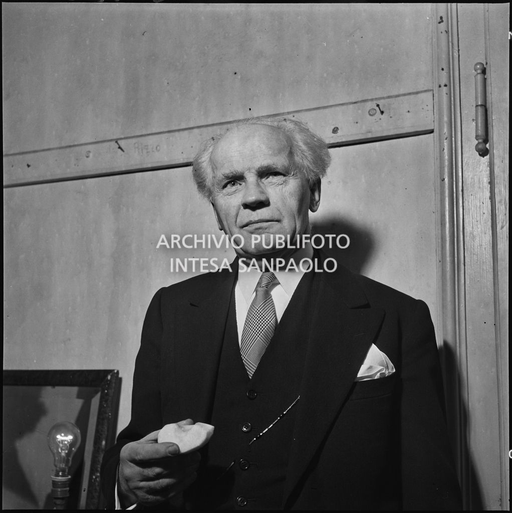 Il pianista tedesco Backhaus Wilhelm in occasione del concerto che ha tenuto al Teatro Lirico di Milano<br>201650