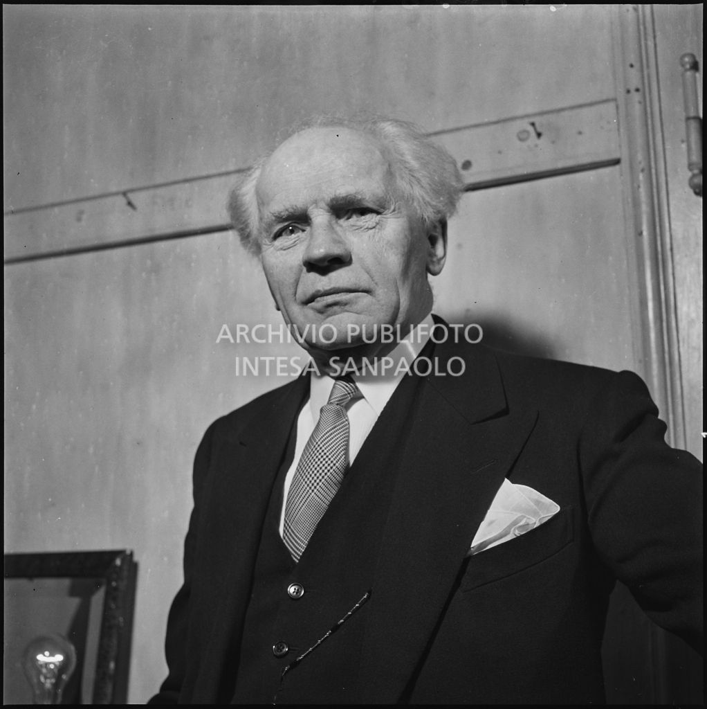 Il pianista tedesco Backhaus Wilhelm in occasione del concerto che ha tenuto al Teatro Lirico di Milano<br>201658