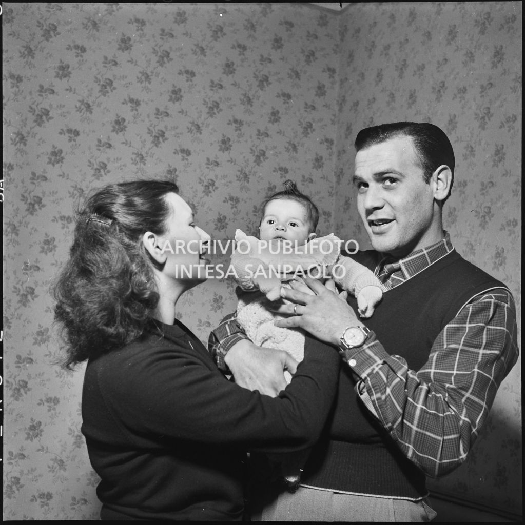 Il signor Giglio con la moglie e la figlia Gisella<br>201862