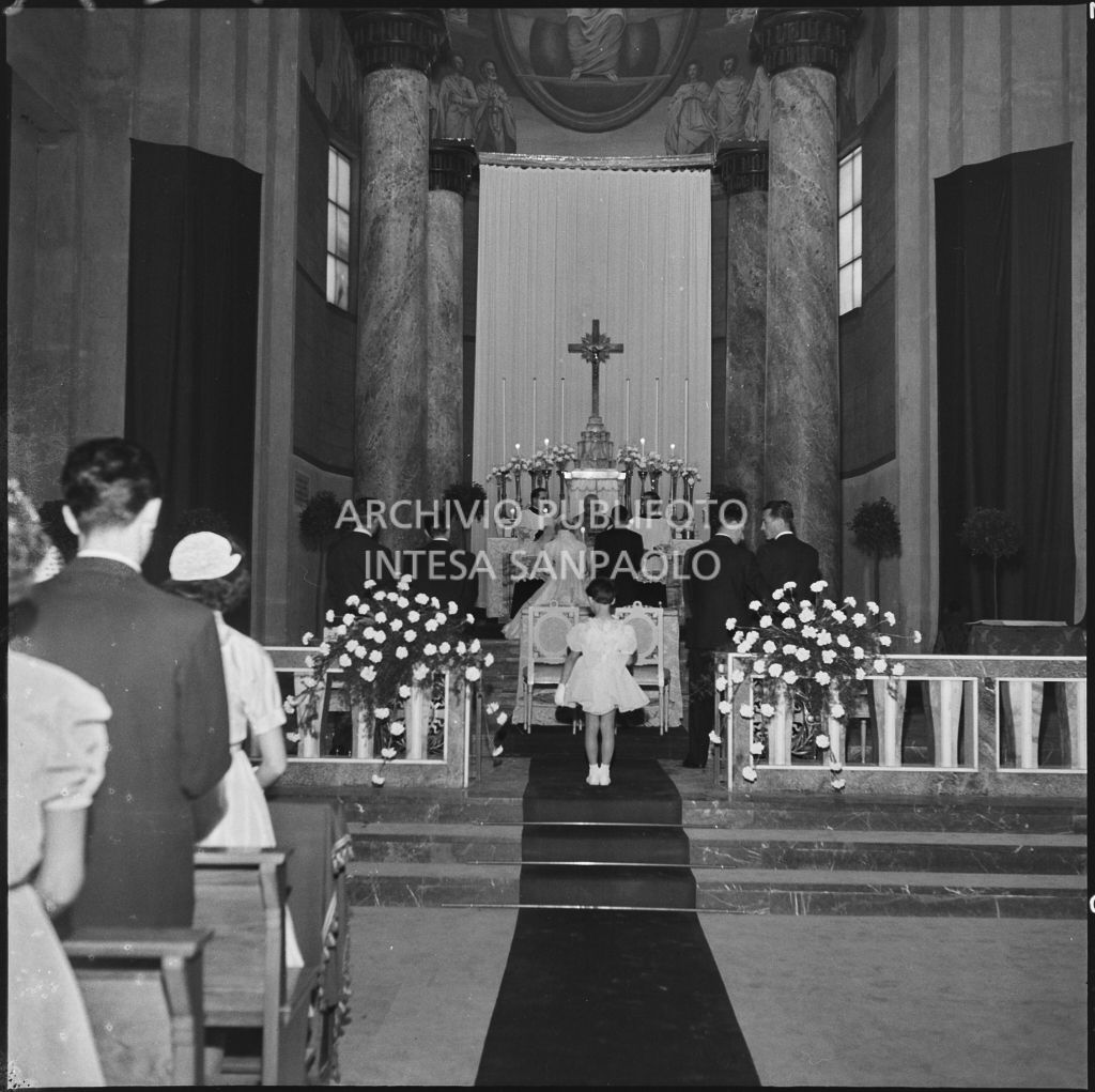 Un momento della celebrazione del matrimonio del signor Rizzi<br>215452
