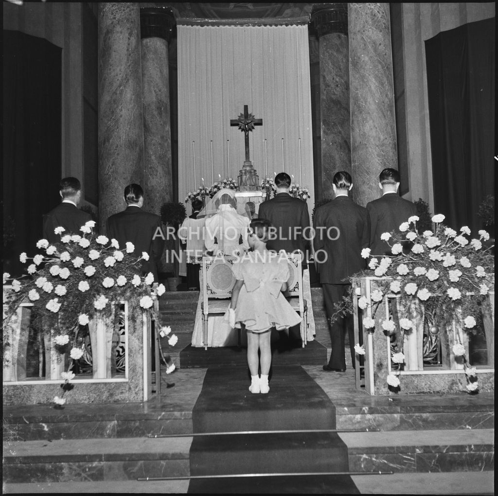 Un momento della celebrazione del matrimonio del signor Rizzi<br>215453