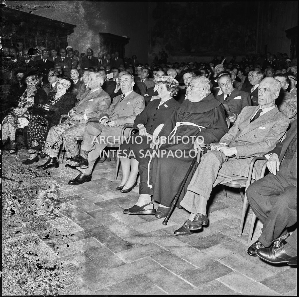 Pubblico all'inaugurazione del Cenacolo di Leonardo da Vinci al termine del restauro<br>215817