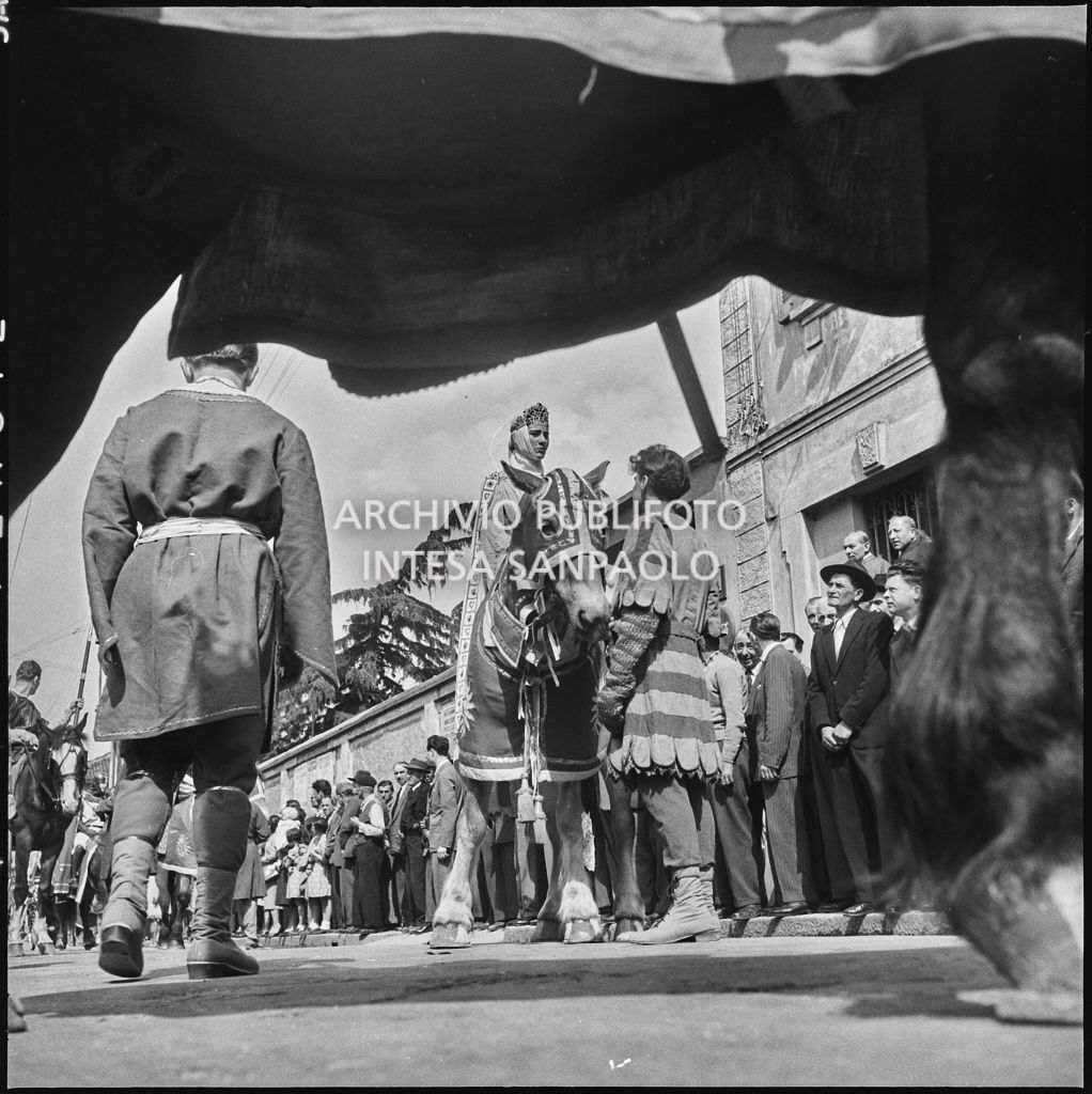 Momento della rievocazione storica durante la sagra del Carroccio di Legnano<br>215873