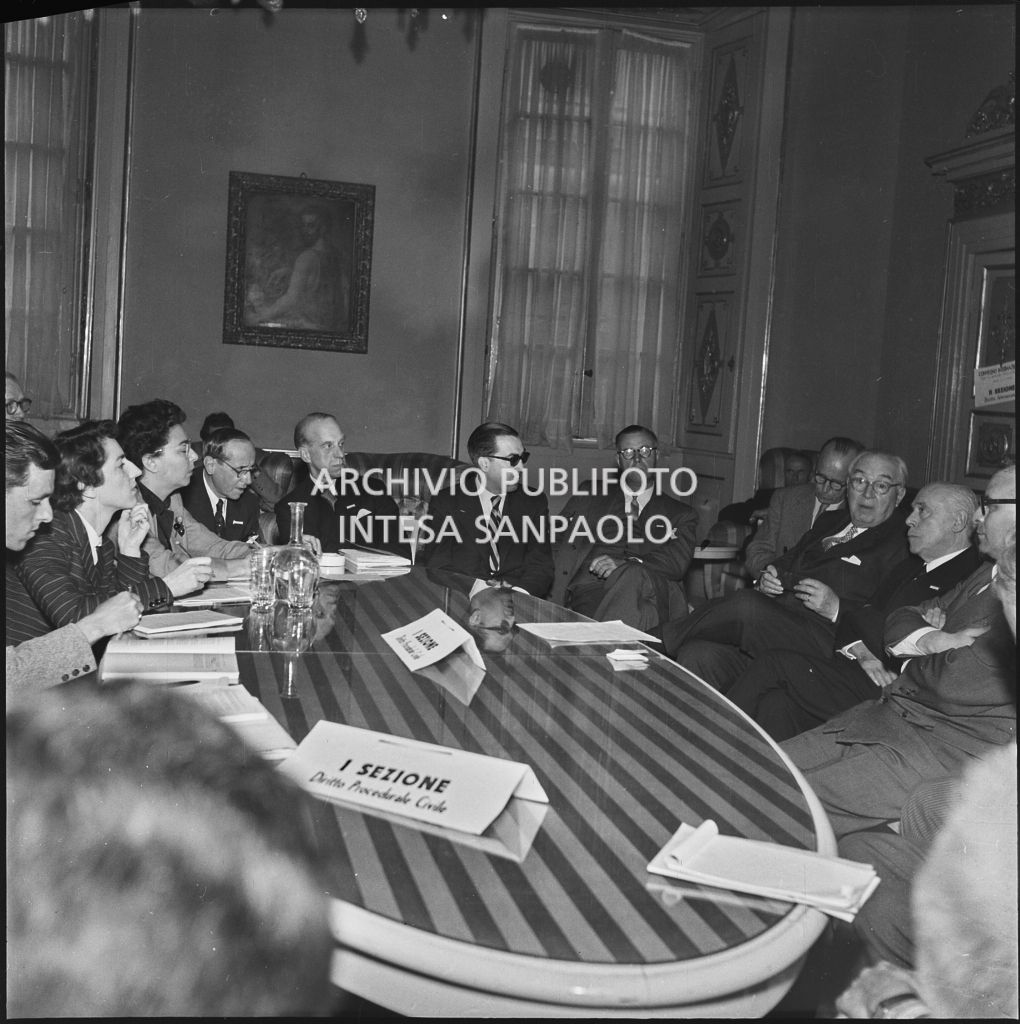 Convegno Internazionale sulla Riforma dell'Arbitrato organizzato dal Centro Nazionale di Prevenzione e Difesa Sociale al Circolo della Stampa di Milano<br>216997