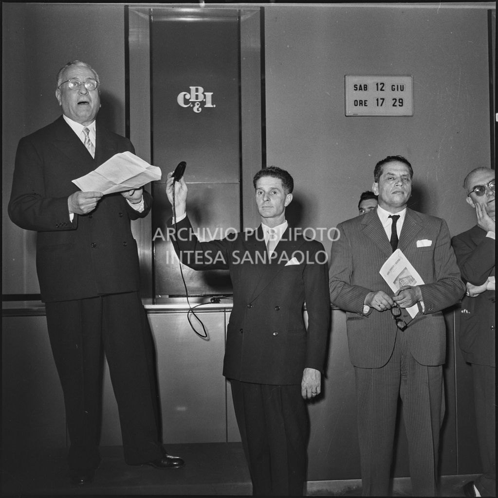 Discorso Per Inaugurazione Nuova Sede Banca Commercio e Industria. Inaugurazione nuova sede in via Moscova