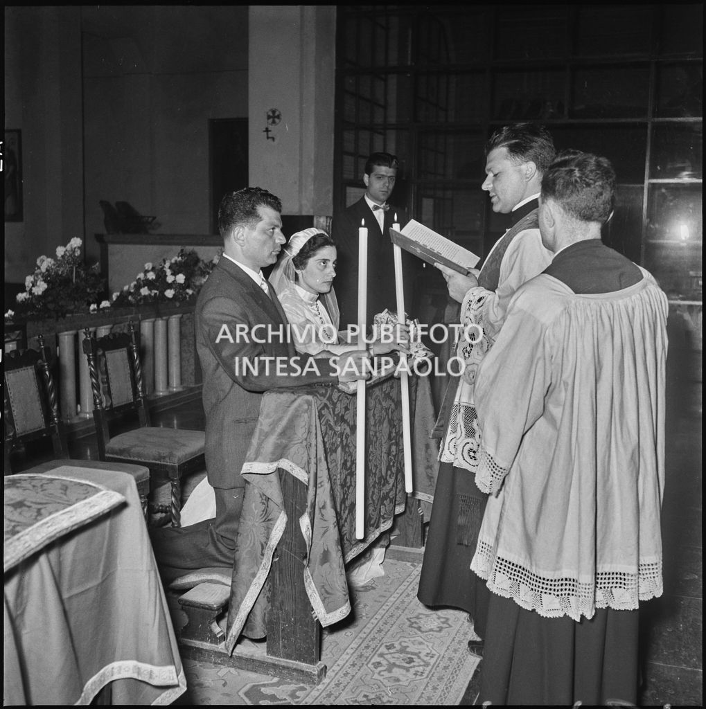 Un momento della celebrazione del matrimonio del dottor Reale<br>217431