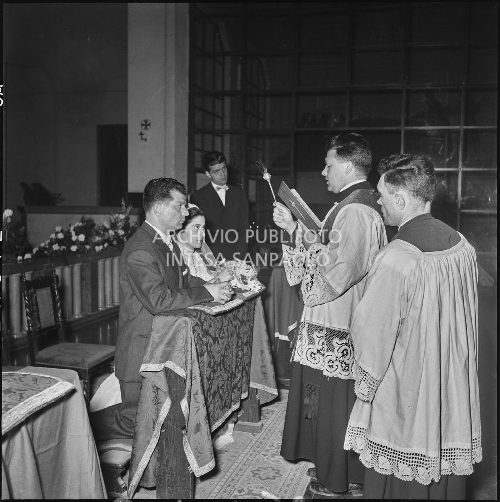 Un momento della celebrazione del matrimonio del dottor Reale<br>217436