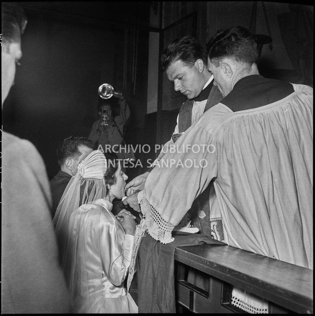 Un momento della celebrazione del matrimonio del dottor Reale<br>217437