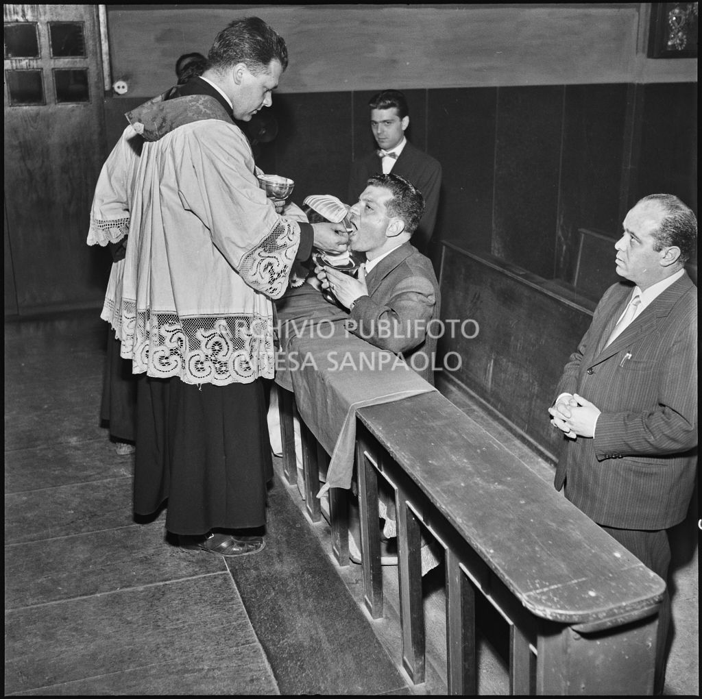 Un momento della celebrazione del matrimonio del dottor Reale<br>217445