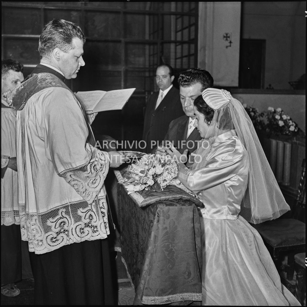 Un momento della celebrazione del matrimonio del dottor Reale<br>217448